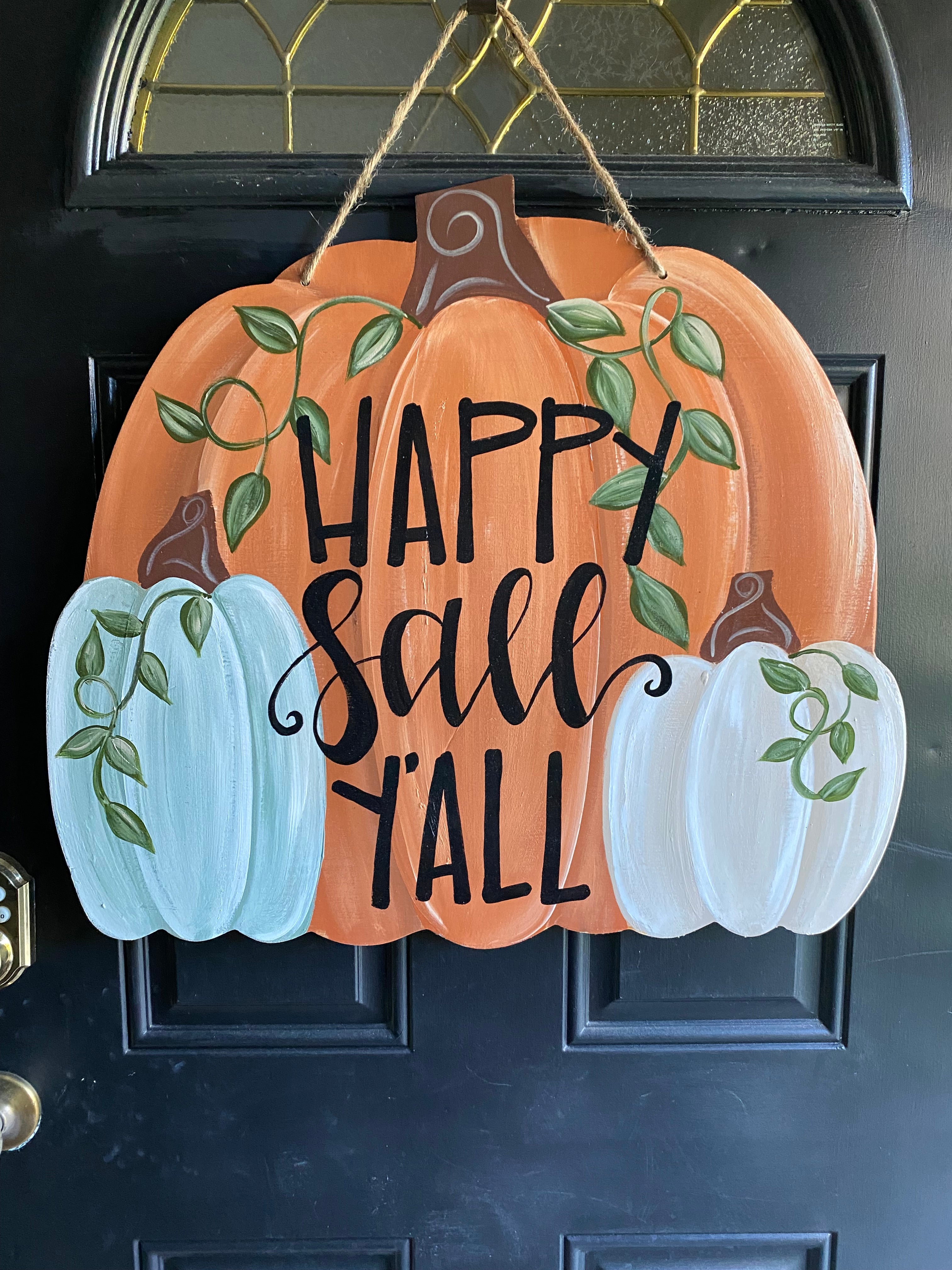 Pumpkins Door Hanger
