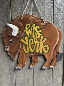 Buffalo Door Hanger
