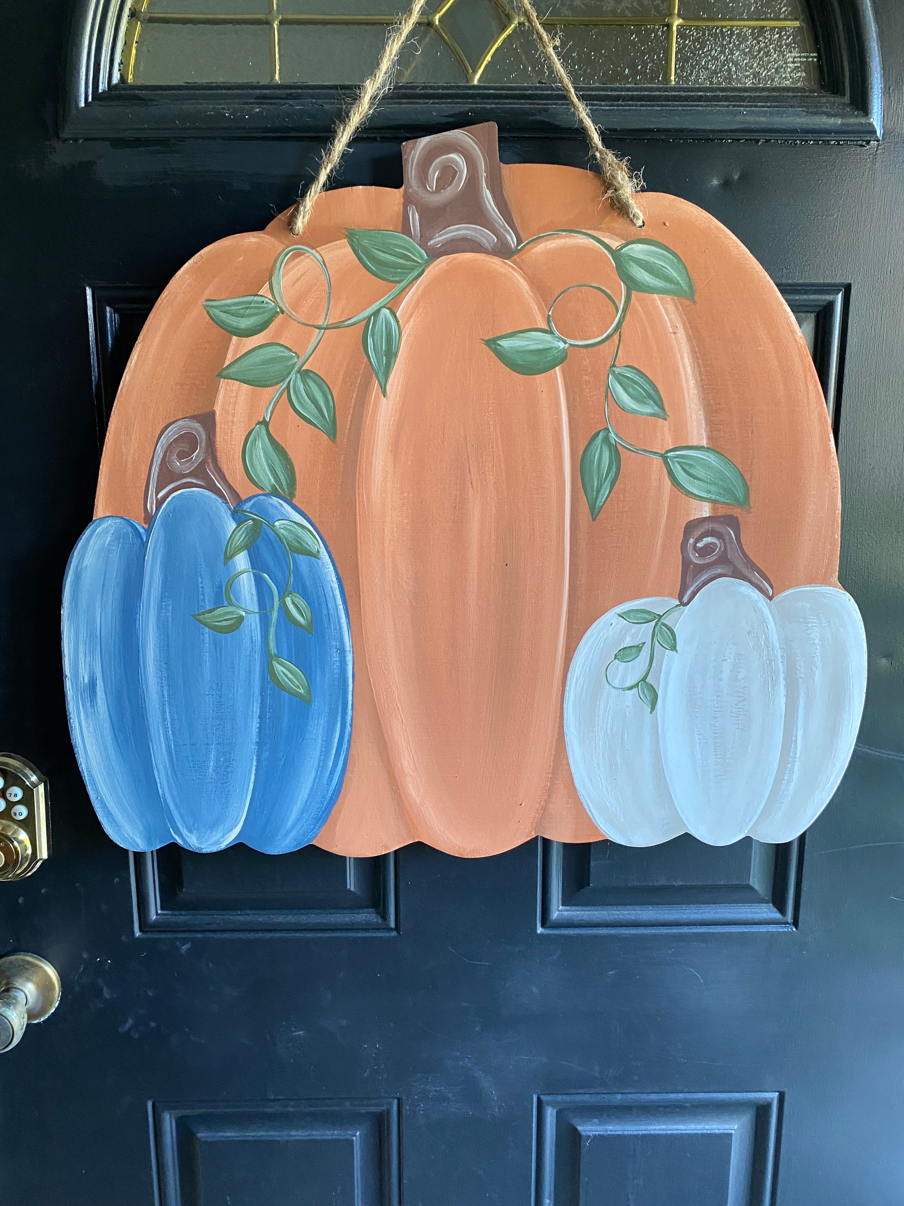 Pumpkins Door Hanger