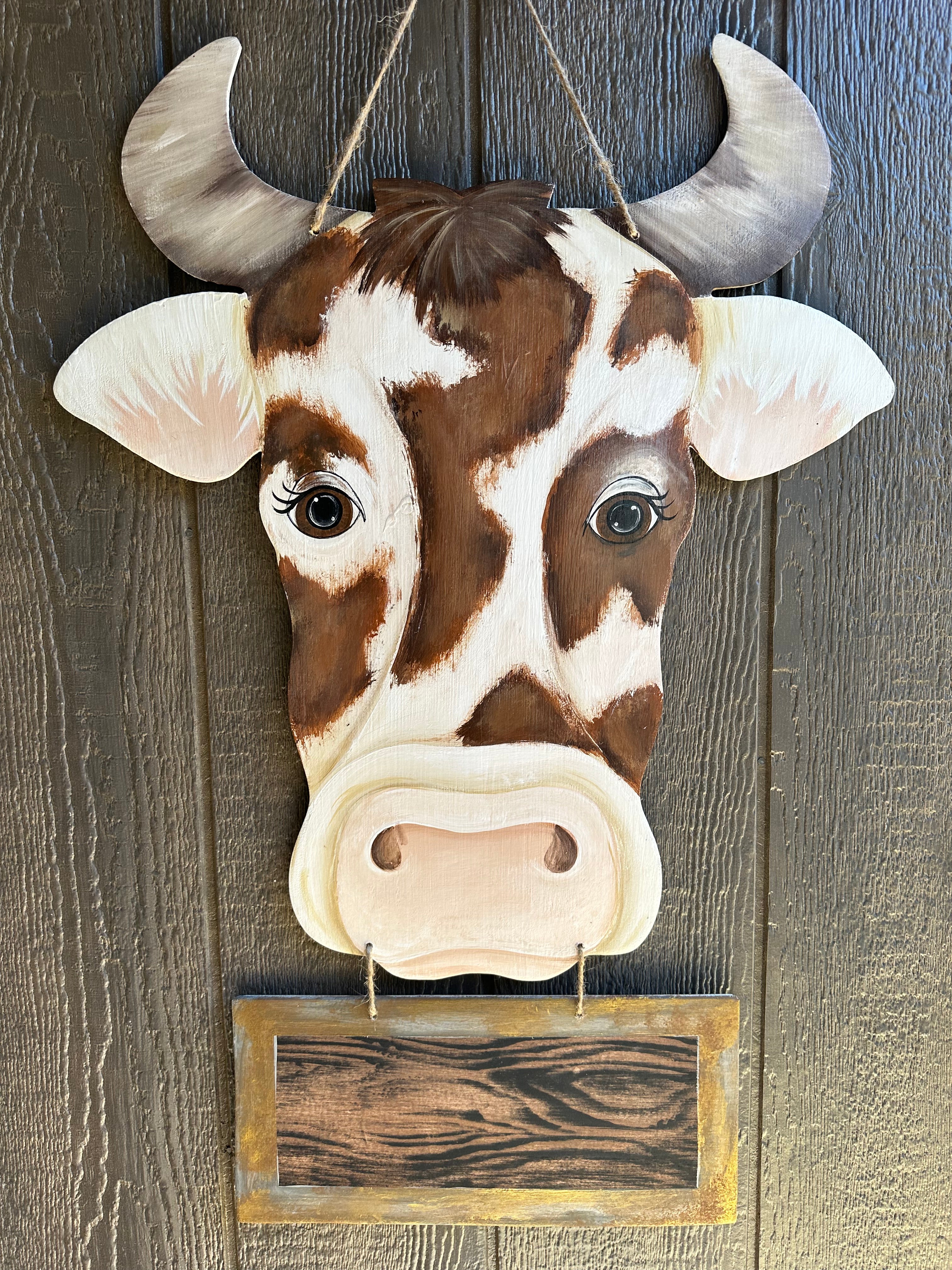 RTS Cow Door Hanger