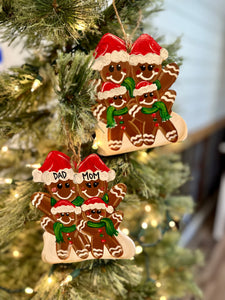 GingerBread Fam Ornament