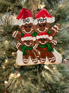 GingerBread Fam Ornament