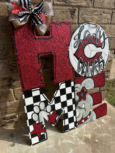 Volleyball HOME Door Hanger
