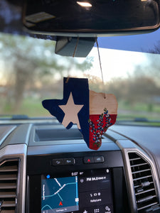 Texas Car Charm