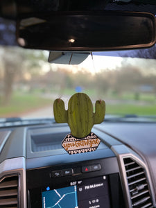 Cactus Car Charm