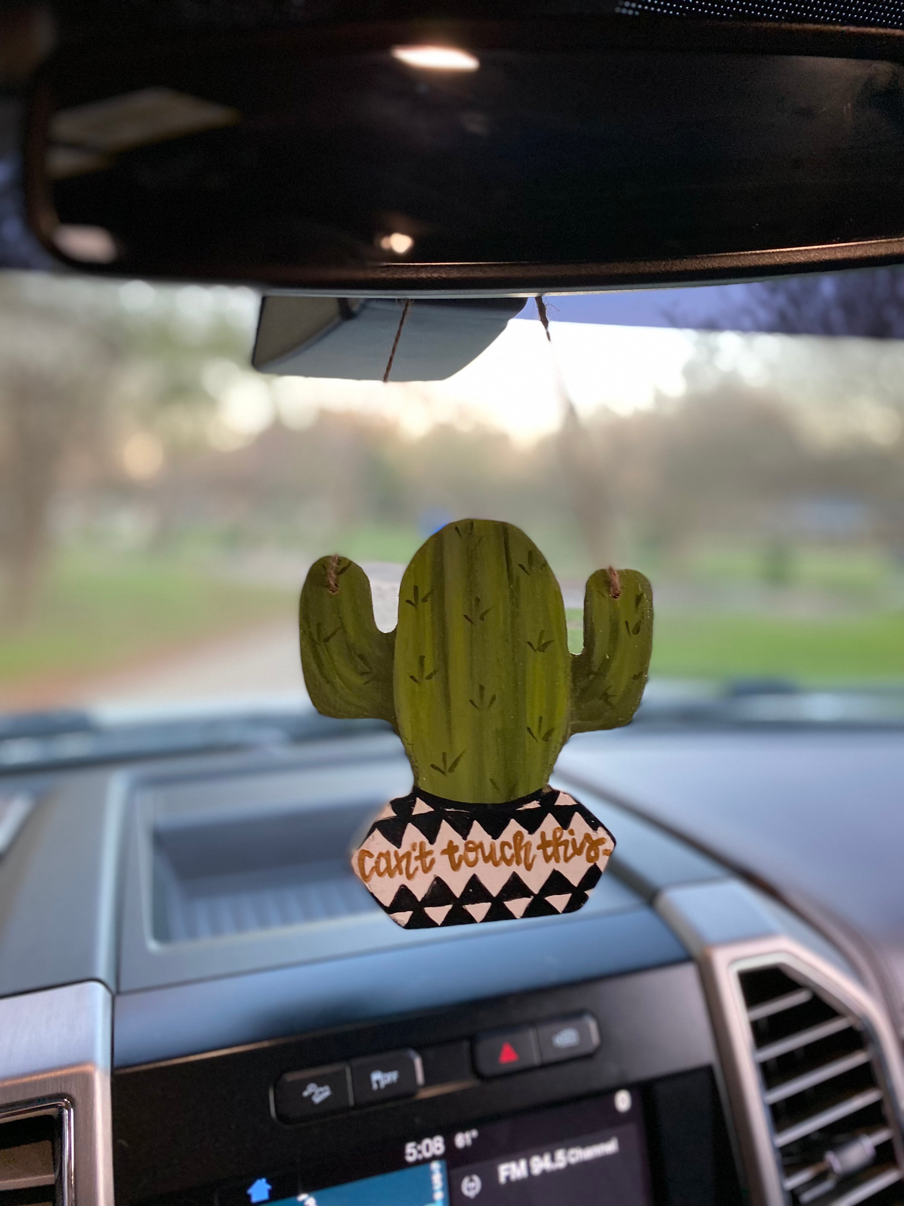 Cactus Car Charm