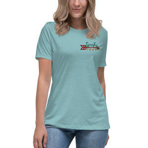 Women's Relaxed Floral Longhorn T-Shirt