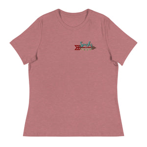 Women's Relaxed Floral Longhorn T-Shirt